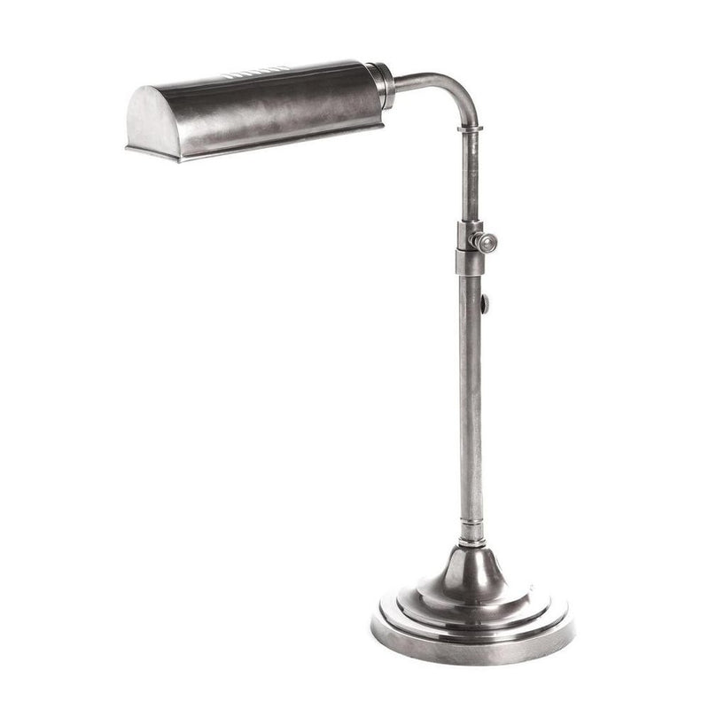Brooklyn - Desk Lamp Antique Silver