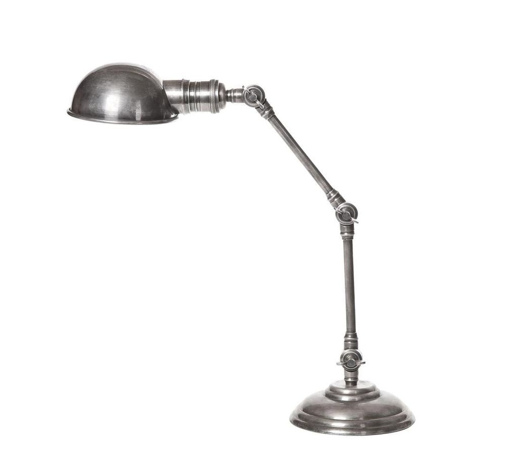 Stamford - Desk Lamp Antique Silver