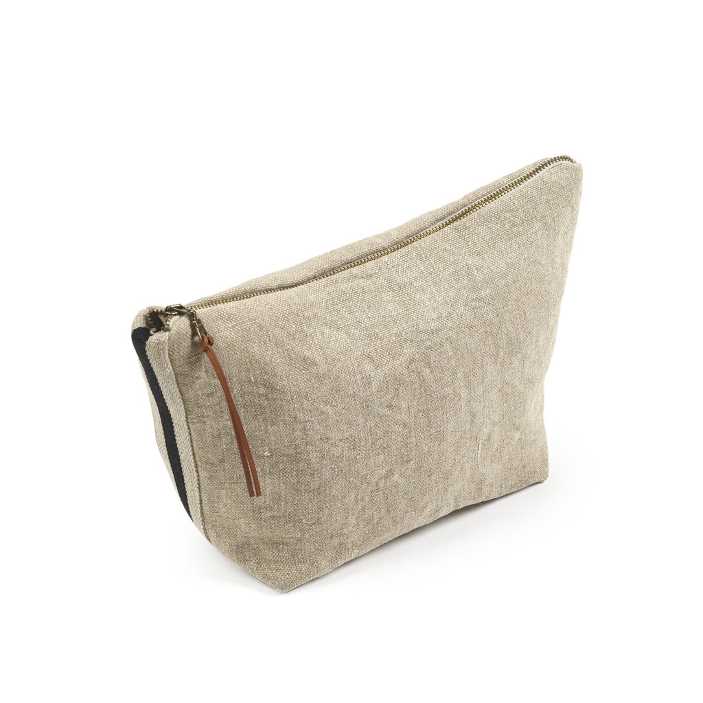 Libeco Linen - James Cosmetic Bag - Flax