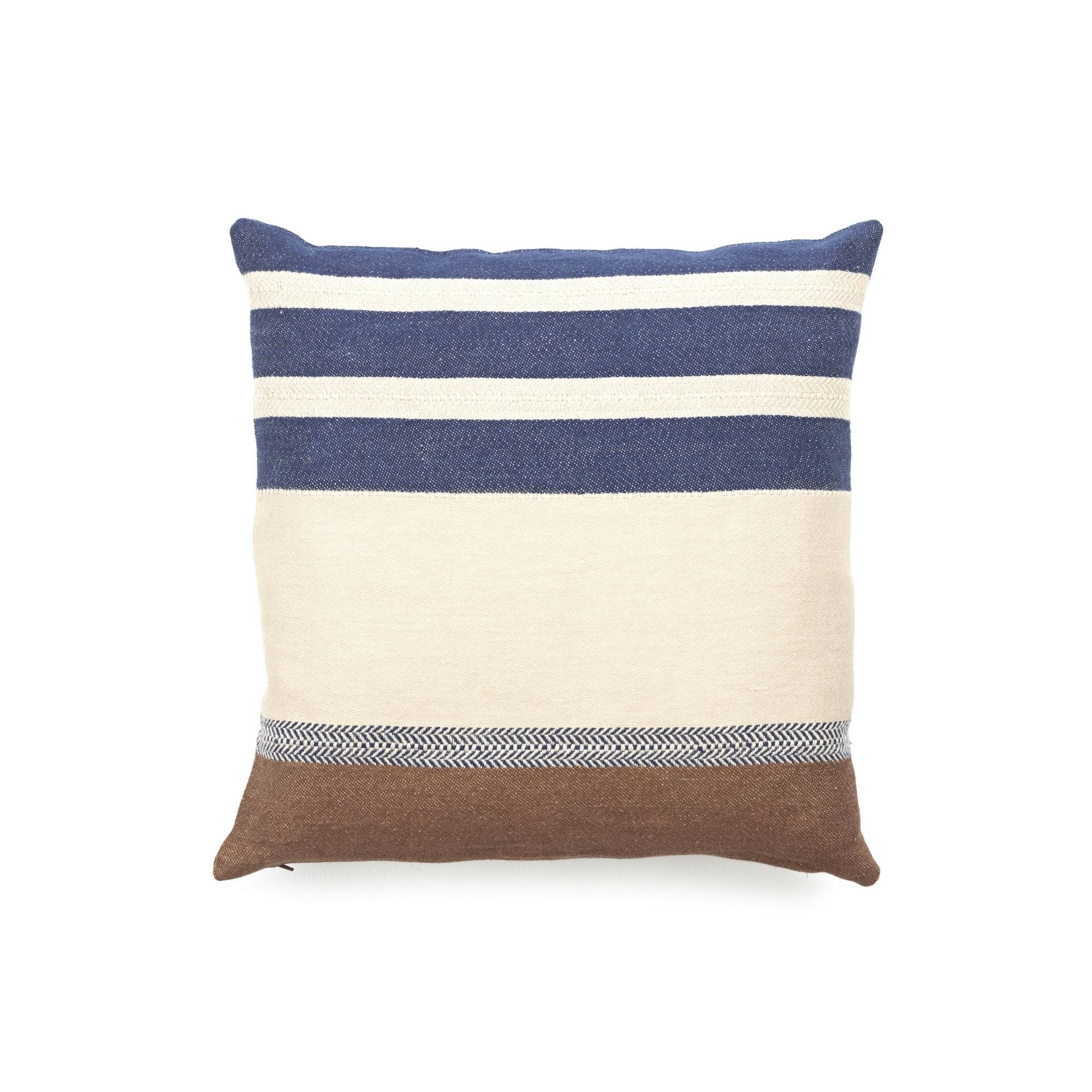 Libeco Marina Stripe Pillow Cover - Indigo