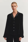 Velvet - Brenna Silk Velvet Shirt