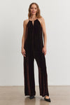 Velvet - Cienna Silk Velvet Jumpsuit