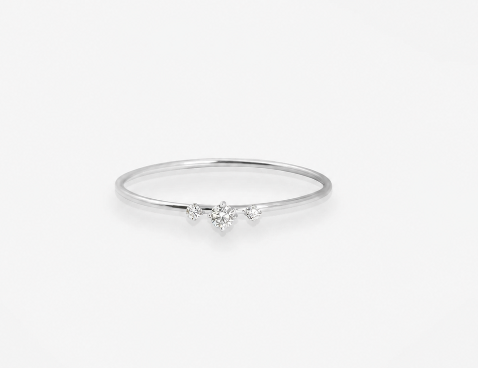 Vanrycke - Stardust White Gold Ring And Diamonds