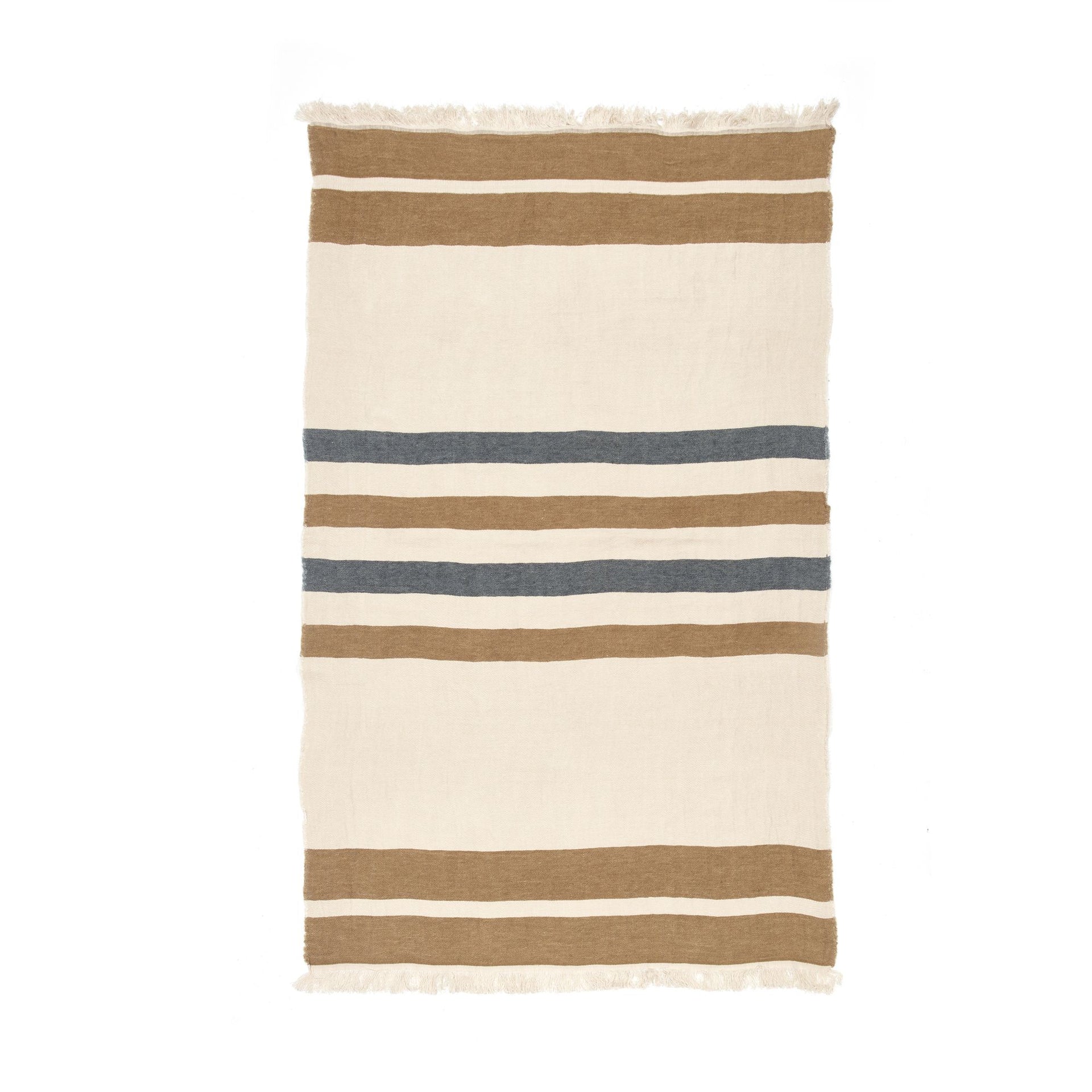 Libeco Linen The Belgian Towel Dakota Stripe Sizes