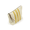 Libeco Linen - The Belgian Pouch - Mustard Stripe