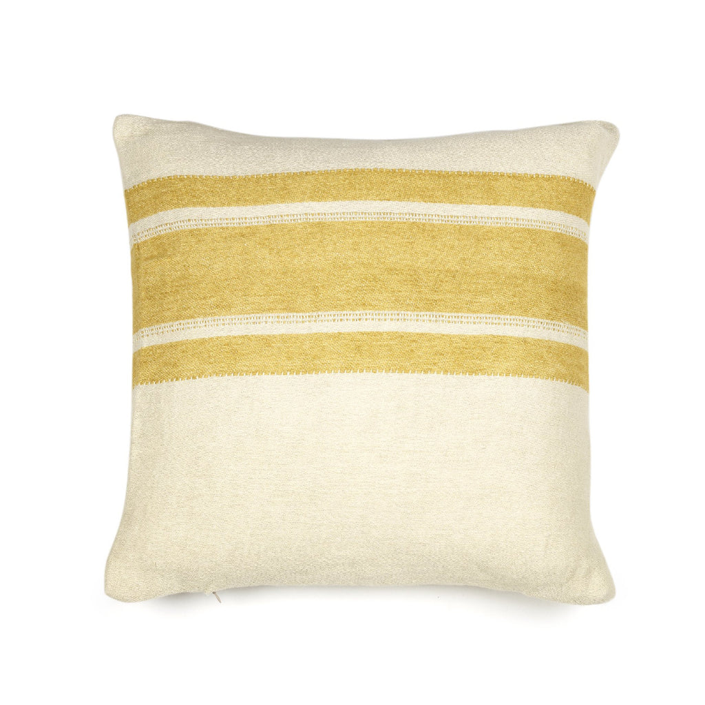 Libeco - The Belgian Pillow Cover - Mustard Stripe