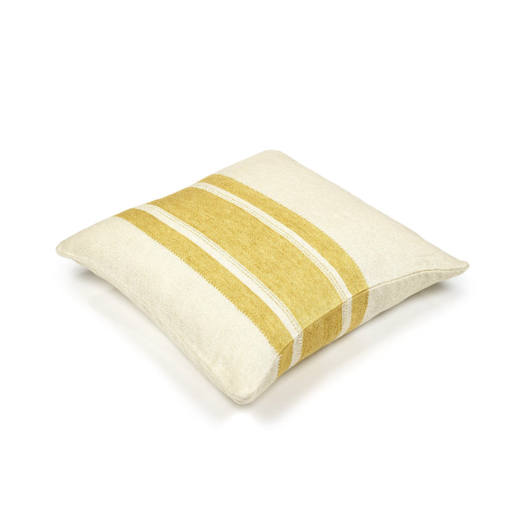 Libeco - The Belgian Pillow Cover - Mustard Stripe