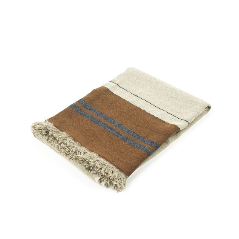 Libeco Linen - The Highland Stripe Throw