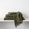 Pure Linen Waffle Bath Towels