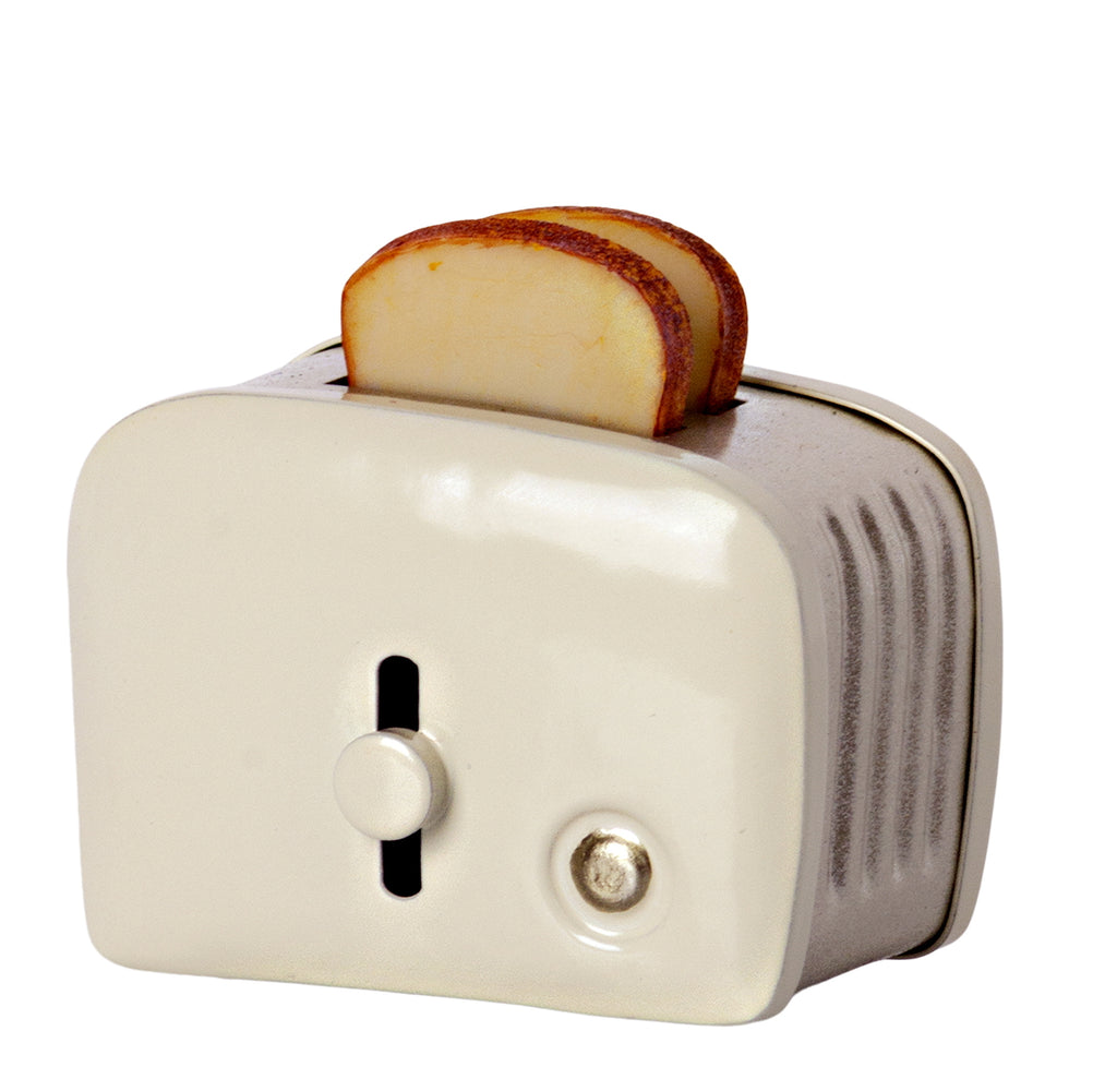 Maileg - Miniature Toaster Mint and Off-White