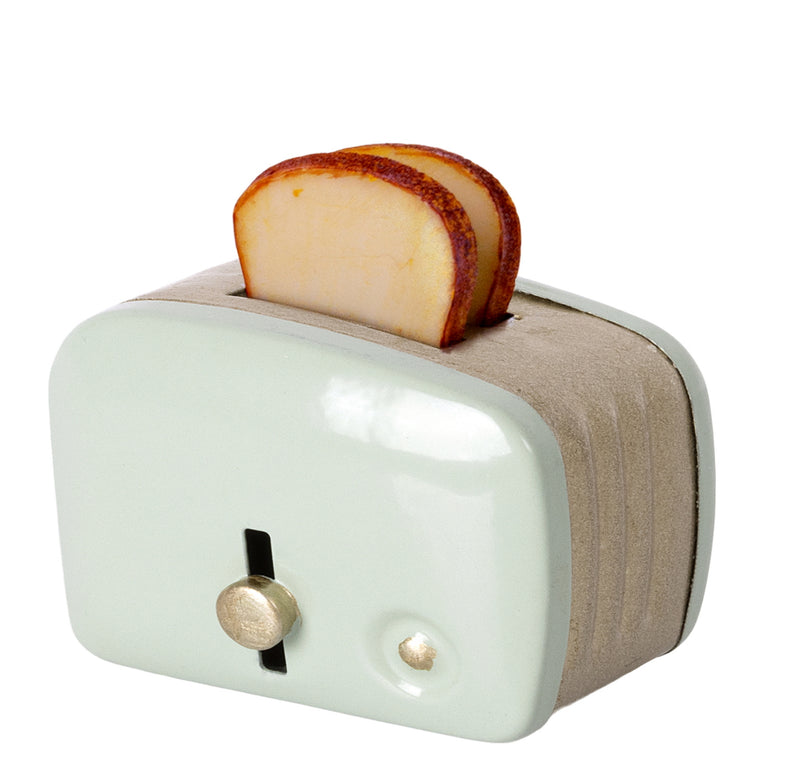 Maileg - Miniature Toaster Mint and Off-White