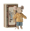 Maileg - Big Brother Mouse In Matchbox