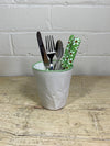 Sabre Children's Cutlery Set - Green Flower