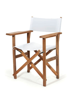 The Director Chair - Table Height - Antique White