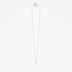 Vanrycke One Rose Gold Diamond Necklace