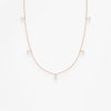 Vanrycke Stardust 5 Rose Gold Necklace