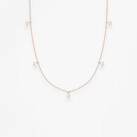 Vanrycke Stardust 5 Rose Gold Necklace