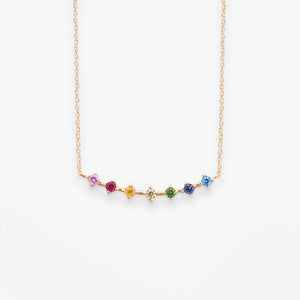 Vanrycke Stardust Rainbow Necklace