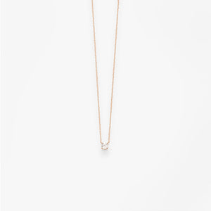 Vanrycke Collier Valentine - Rose gold and diamond necklace