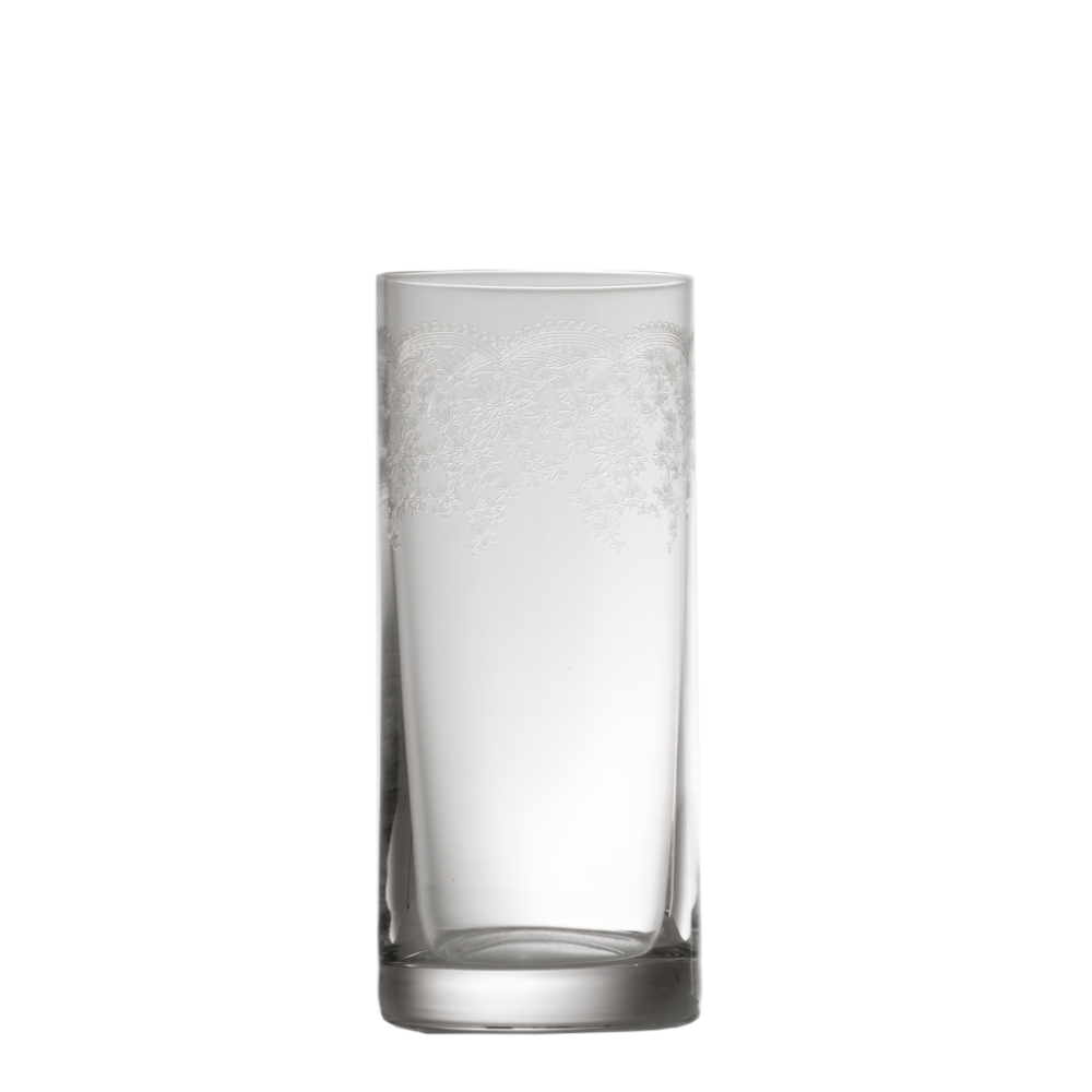 Floral Engraved Tall Tumbler