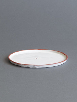 Ceramic Paper Series Entree Plate - 6 Colours