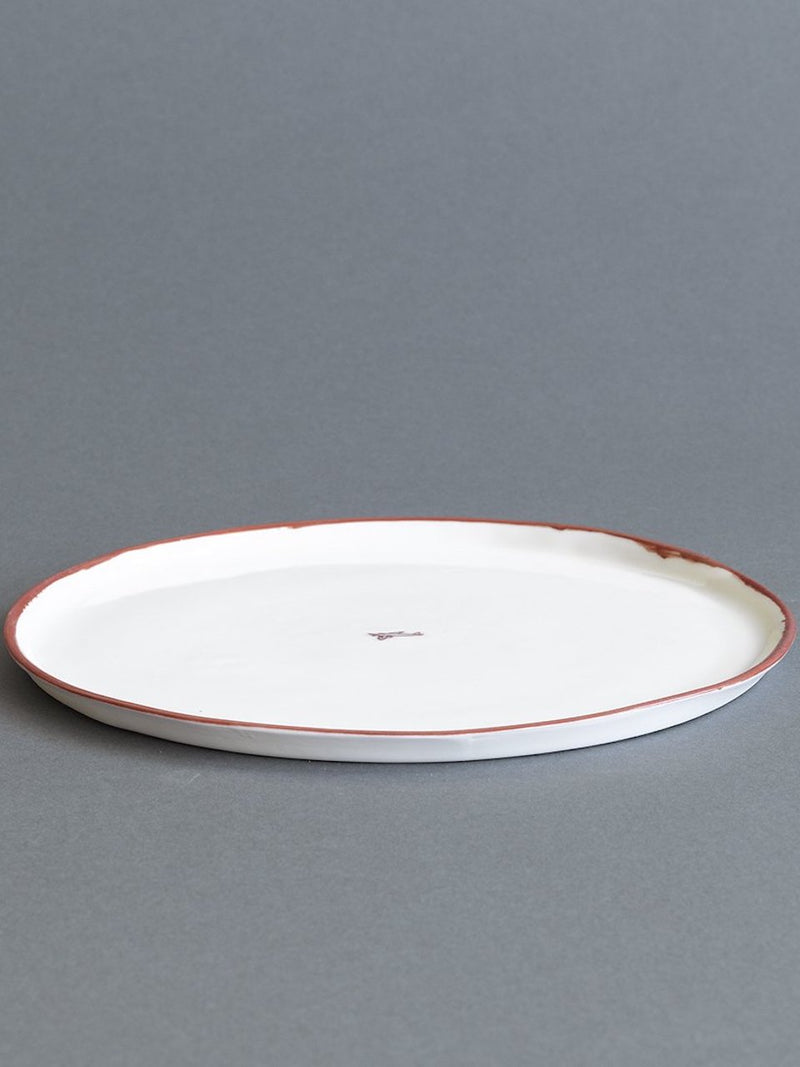 Ceramic Paper Series Dinner Plate - 6 Colours