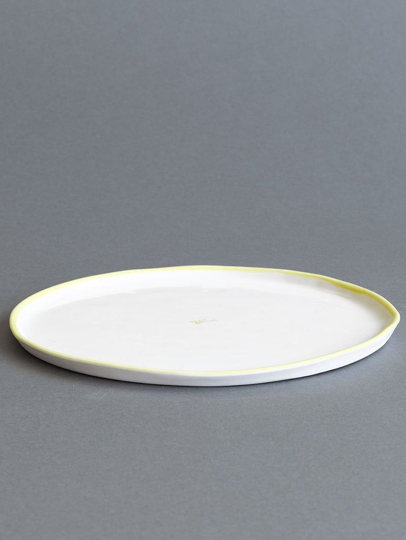 Ceramic Paper Series Dinner Plate - 6 Colours