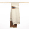 Libeco Foundry Throw Beeswax Stripe 135 x 220cm