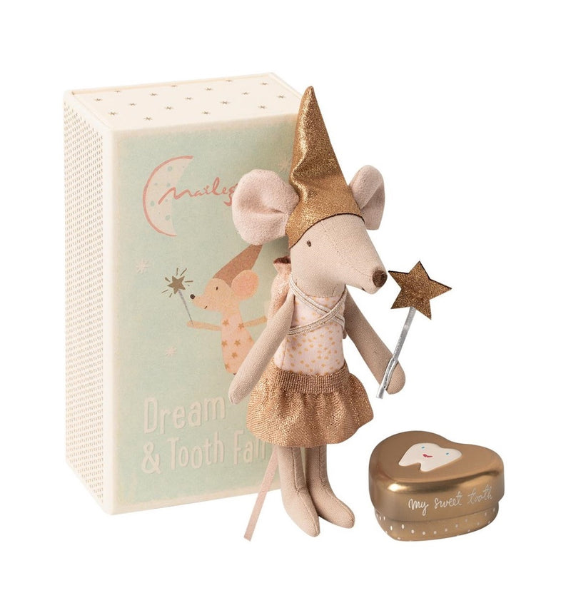 Maileg Tooth Fairy Big Sister in Box with Tin