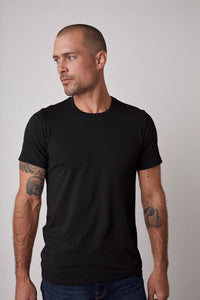 Velvet Mens Howard Tee in Black