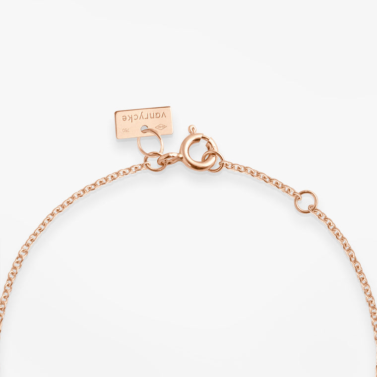 Vanrycke Angie Rose Gold Bracelet