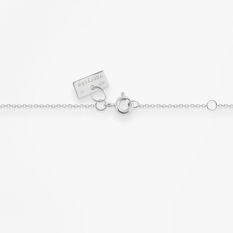 Vanrycke One White Gold Diamond Necklace