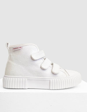 Piccolini High Top Sneaker - White